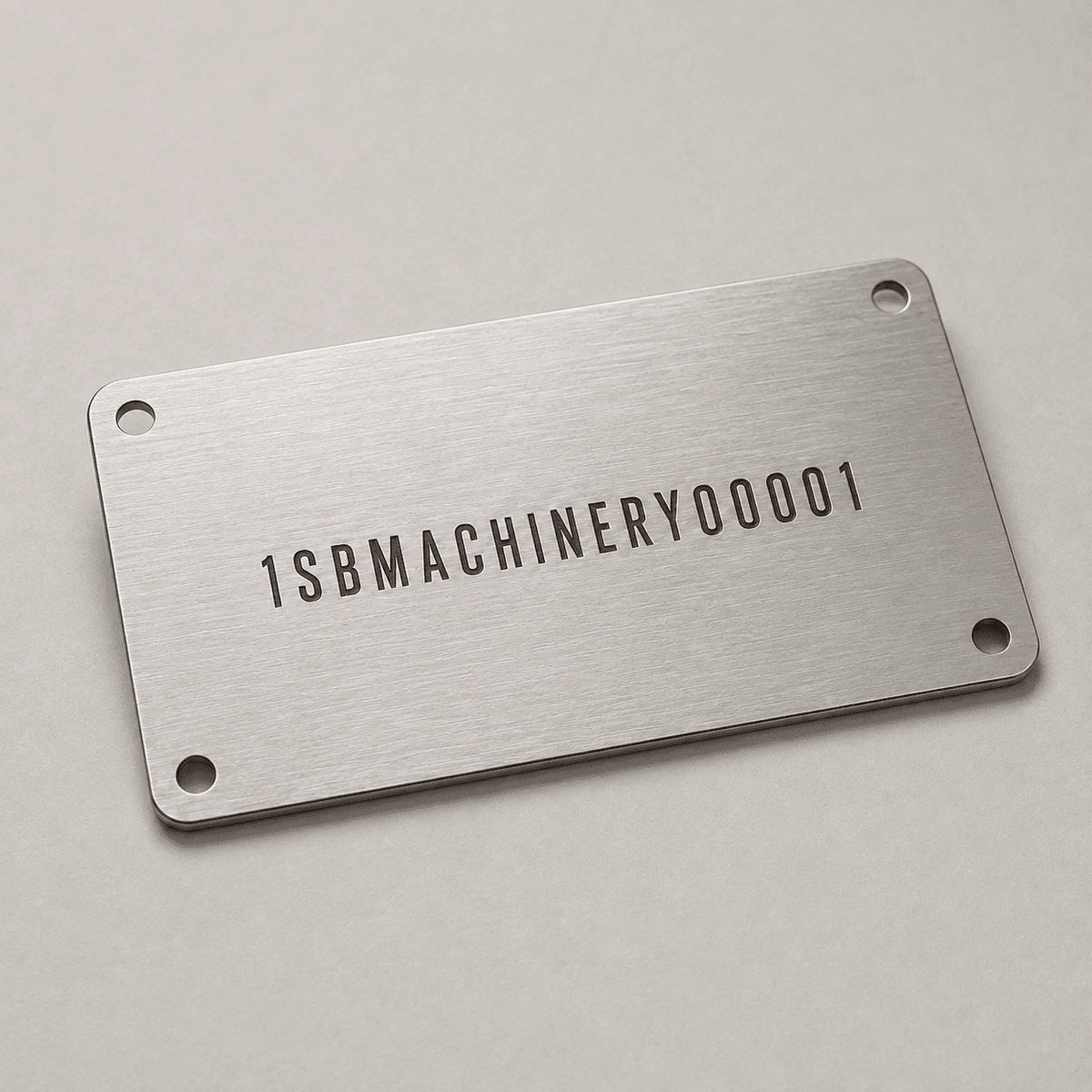 Vin Number Plates