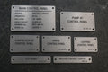 Panel & Control Nameplates Shop Floor Tag Co.