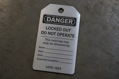 LOTO & Inspection Tags Shop Floor Tag Co.