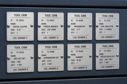 Tool Crib & Gauge Tags Shop Floor Tag Co.