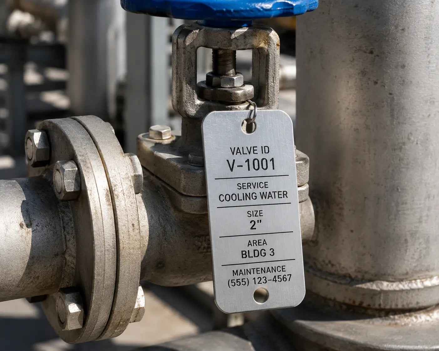 Valve Tags Shop Floor Tag Co.