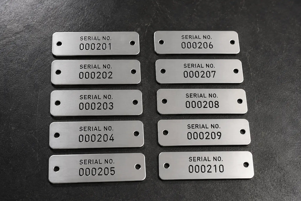 Serialized Tag Runs Shop Floor Tag Co.