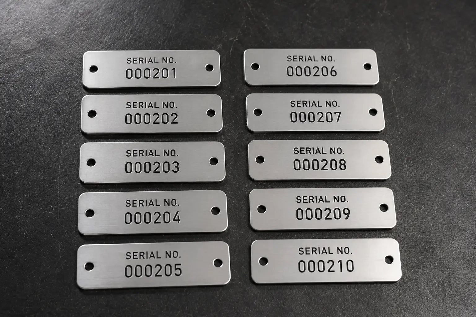 Serialized Tag Runs Shop Floor Tag Co.