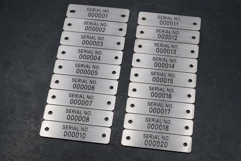 Serialized Tag Runs Shop Floor Tag Co.