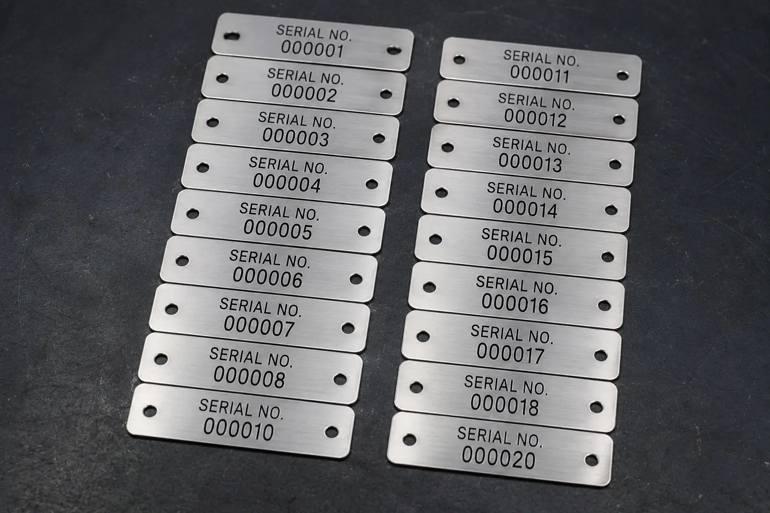 Serialized Tag Runs Shop Floor Tag Co.