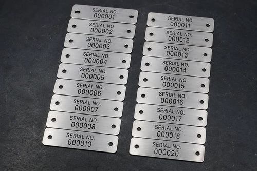 Serialized Tag Runs Shop Floor Tag Co.